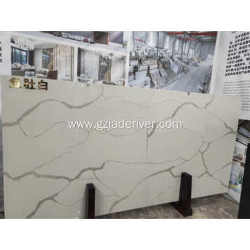 Polished White Quartz Stone Calaeatta